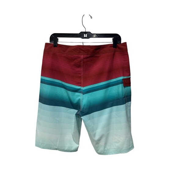 RIP CURL Men Red/Green Boardshorts 33 - Picture 3 of 6